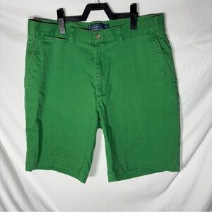 Polo Ralph Lauren Shorts Men's 33 waist Green 9" Inseam Casual Chino